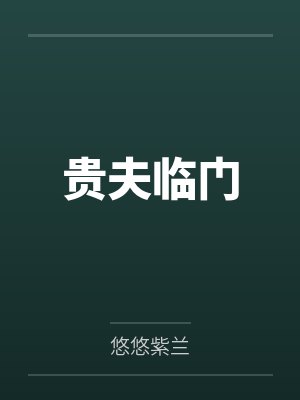 贵夫临门by悠悠紫兰